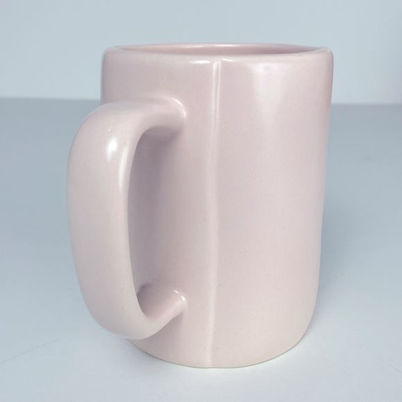 RAE DUNN Artisan Collection FIANCÉE Mug Pink Kitchen Coffee Tea… - Picture 2 of 7
